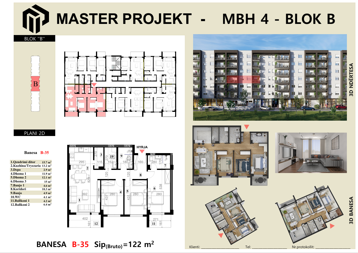 Apartment MBH4-rr.Nashecit